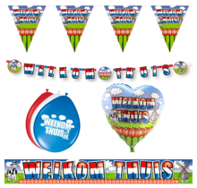 Welkom Thuis Holland Versiering pakket - L
