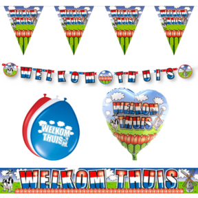 Welkom Thuis Holland Versiering pakket - L