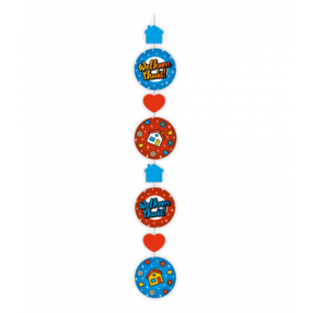 Welkom Thuis Cartoon - Hang decoratie - 1 stuk