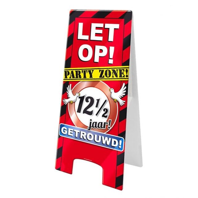 12,5 jaar Getrouwd - Warningsign