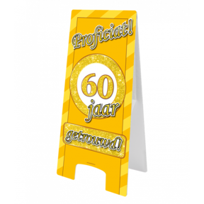 60 jaar Getrouwd - Warningsign