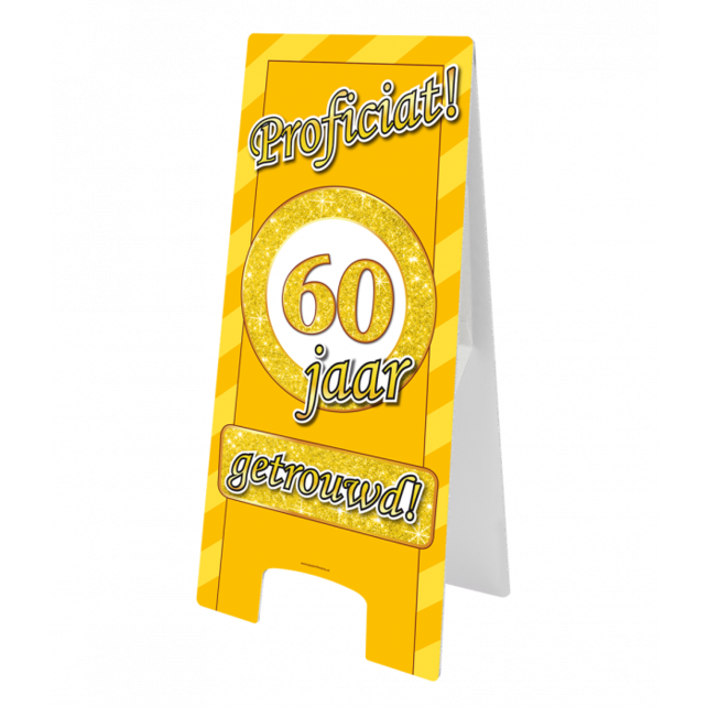 60 jaar Getrouwd - Warningsign