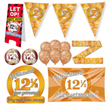 12,5 jaar Getrouwd Versiering pakket - XL