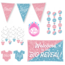 Feest-vieren Gender Reveal Versiering pakket - L