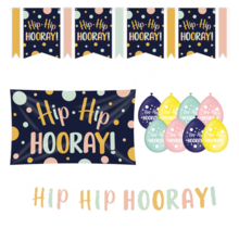 Hip Hip Hooray Versiering pakket - M