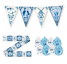 Delftsblauw Versiering pakket - S