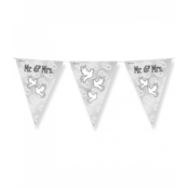 Mr & Mrs - Vlaggenlijn - 10 meter