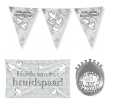 Just Married Versiering pakket - S