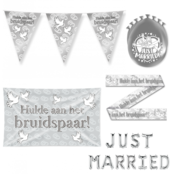 Just Married Versiering pakket - L