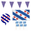 Feest-vieren Friesland feestpakket M – vlag, ballon & 50 prikkers in Friese stijl Feest-vieren Friesland feestpakket M – vlag, ballon & 50 prikkers in Friese stijl
