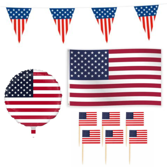 Amerika Versiering pakket - M Amerika Versiering pakket - M
