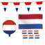 Feest-vieren Nederland feestpakket M – vlag, ballon & prikkers voor Koningsdag of EK Feest-vieren Nederland feestpakket M – vlag, ballon & prikkers voor Koningsdag of EK