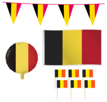 Belgie Versiering pakket - M