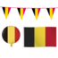 Feest-vieren Belgie Versiering pakket - S