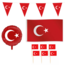 Feest-vieren Turkije Versiering pakket - M