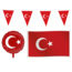 Feest-vieren Turkije Versiering pakket - S