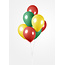 We Fiesta Ballonnen Rood, Geel & Groen - 10 stuks - 30cm
