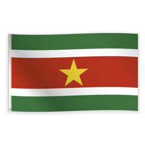 Gevelvlag Suriname 150x90cm