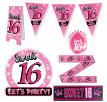 Sweet 16 Versiering pakket - XL2