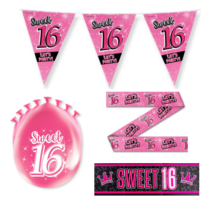 Sweet 16 Versiering pakket - M2