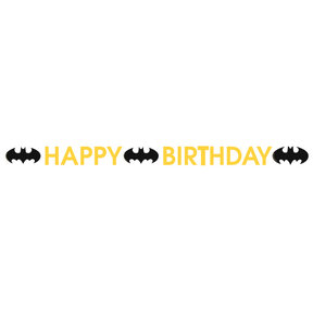 Batman Happy Birthday slinger 180x11cm