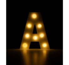 Light Letter -A