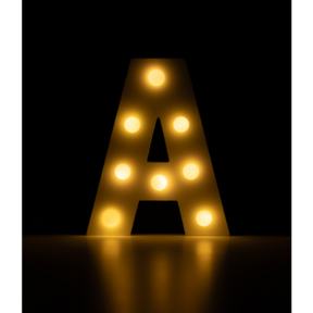 Light Letter -A