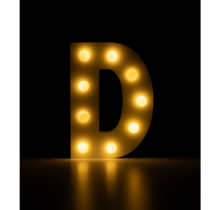 Light Letter -D