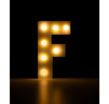 Light Letter -F