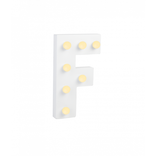 Light Letter -F