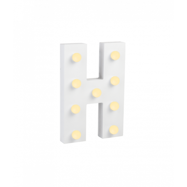 Light Letter -H