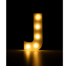 Light Letter -J