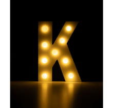 Light Letter -K