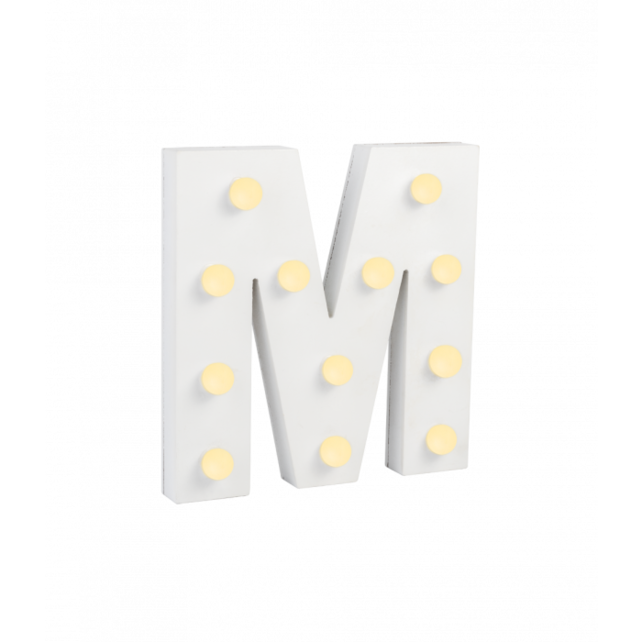 Light Letter -M Light Letter -M