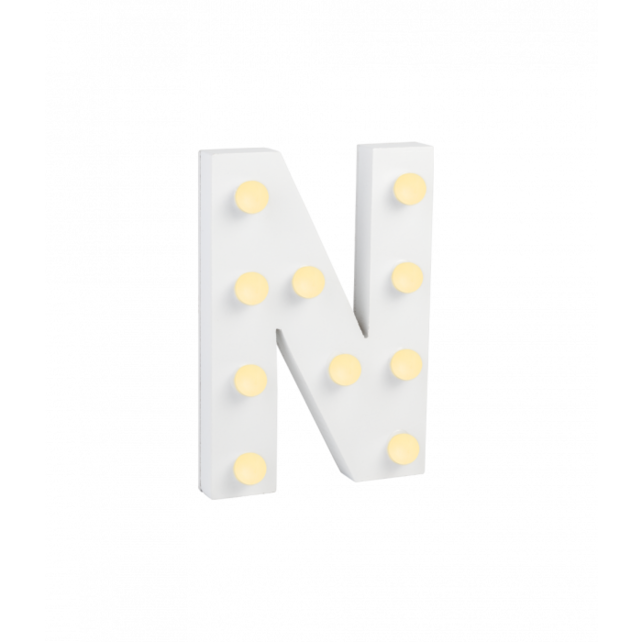 Light Letter -N