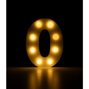 Light Letter -O