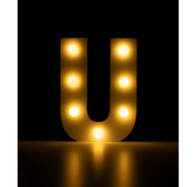 Light Letter -U