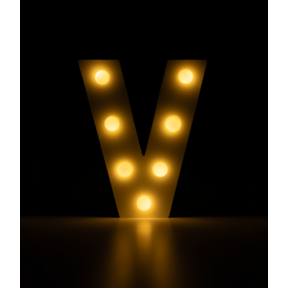 Light Letter -V