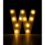 Paperdreams Light Letter -W