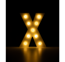 Light Letter -X