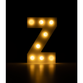 Light Letter Z