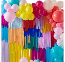 Ballonboog en muurdecoratie Mix it Up Brights Party DIY