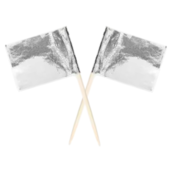 Cocktail Prikkers - Zilver - 50 stuks