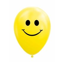 Ballonnen Smiley - 8 stuks - 30cm