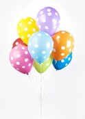 Ballonnen Stippen - 8 stuks - 30cm