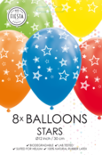 Ballonnen Sterren - 8 stuks - 30cm