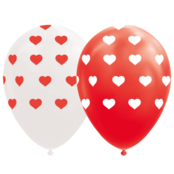 Ballonnen Hartjes - 8 stuks - 30cm Ballonnen Hartjes - 8 stuks - 30cm