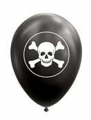 Ballonnen Piraat - 8 stuks - 30cm