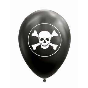 Ballonnen Piraat - 8 stuks - 30cm