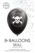 Ballonnen Piraat - 8 stuks - 30cm